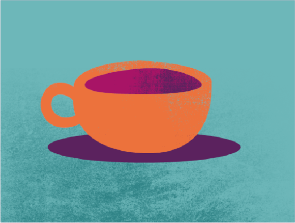 Coffee cup illustration