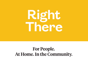 Right There Logo